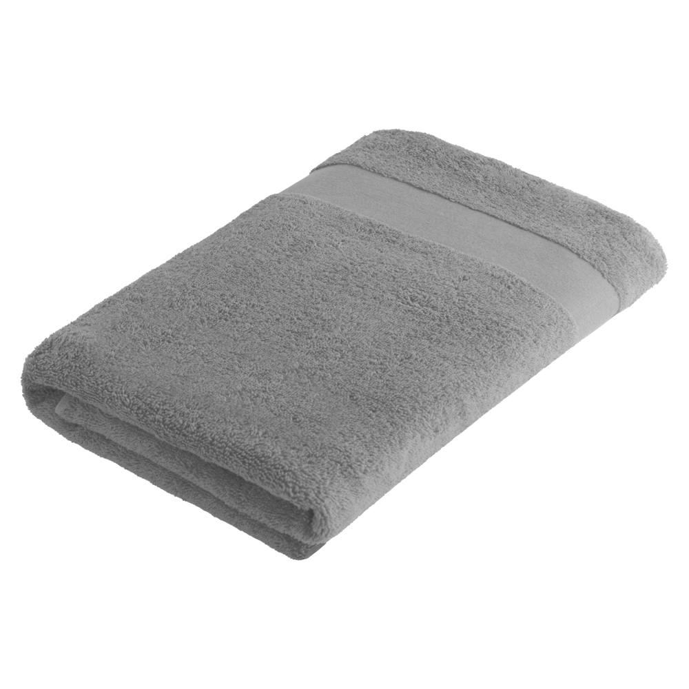 Sophie Muval handdoek 140x70 cm, 450 gr/m² - met logo of onbedrukt bestellen - Grijs (PMS 429c) / Grijs