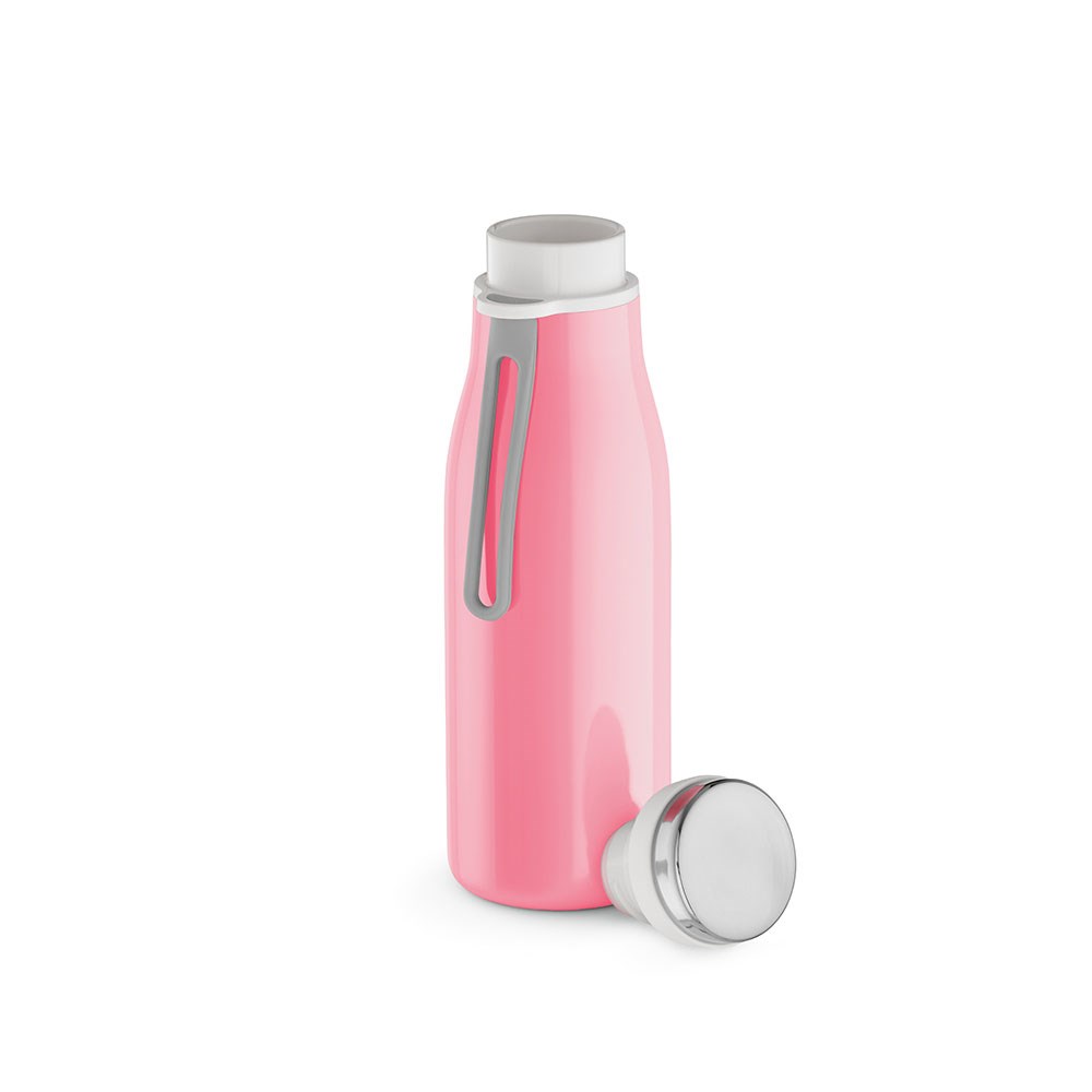 Arkansas 350 fles gerecycled roestvrij staal 400 ml - Licht Roze