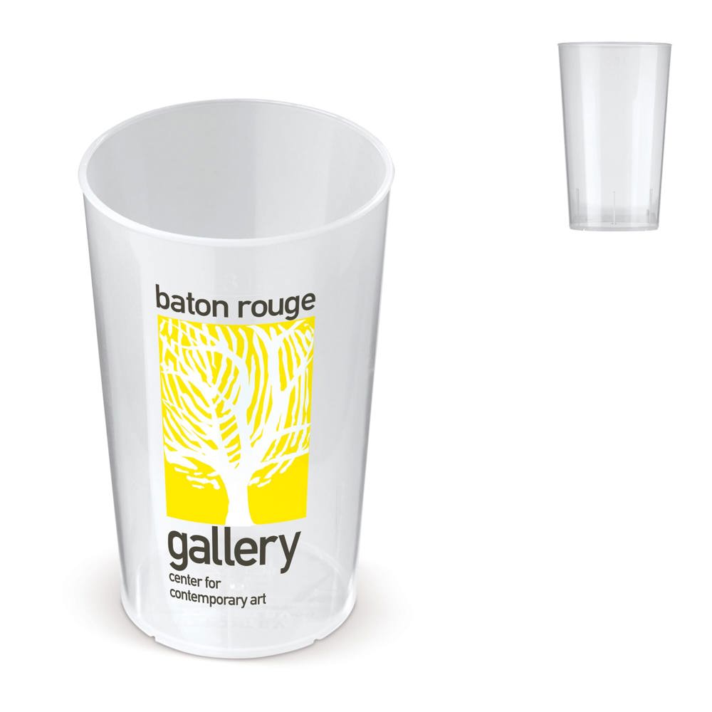 Ecologische cup PP 300ml - met logo of onbedrukt bestellen