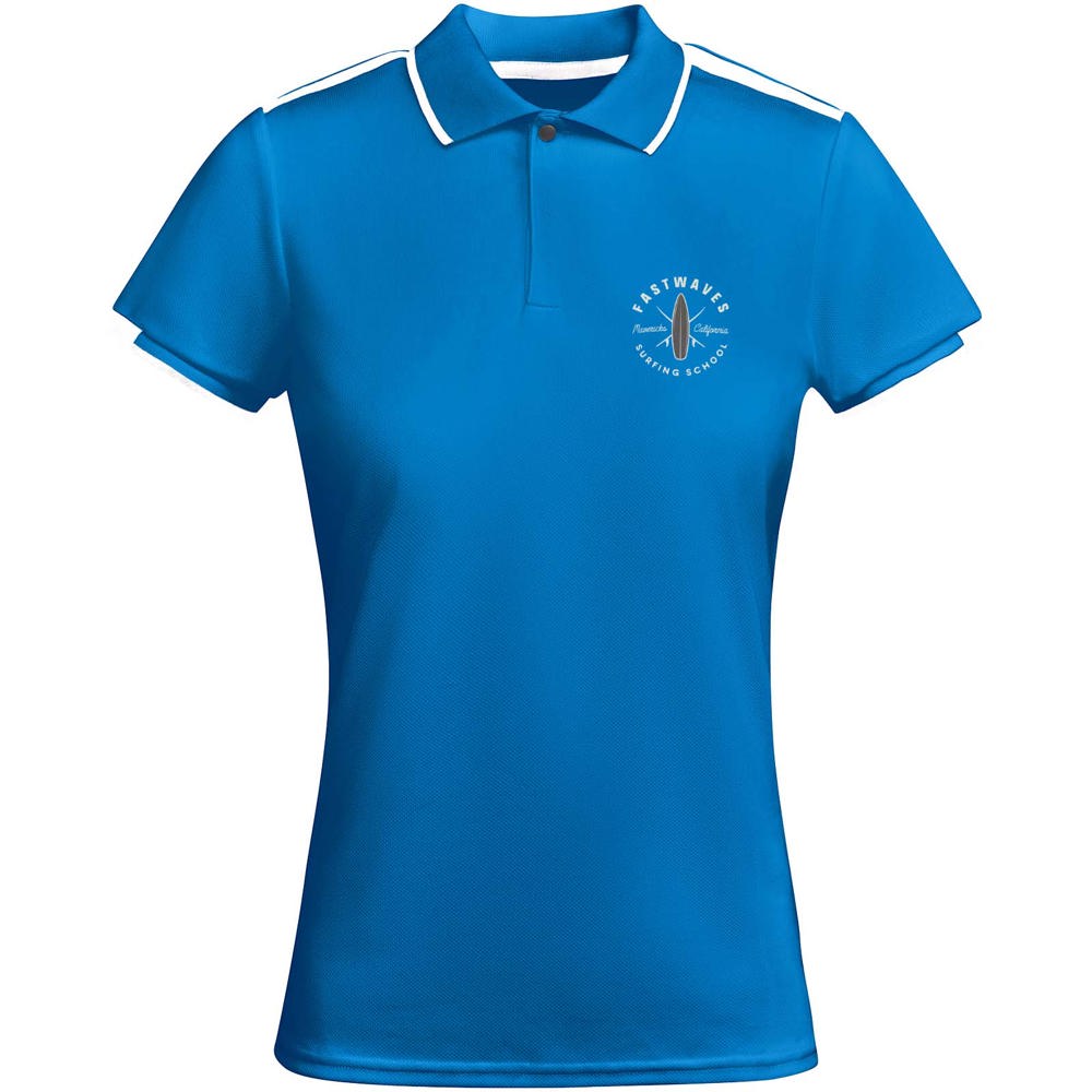 Tamil 150 g/m² sportpolo met korte mouwen voor dames