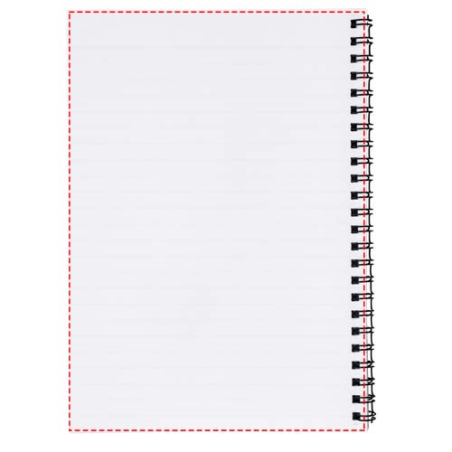Desk-Mate® A4 notitieboek met synthetische omslag