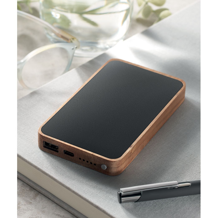 ACAPOW - Draadloze 4000 mAh Powerbank - voor bedrijven en relatiegeschenken