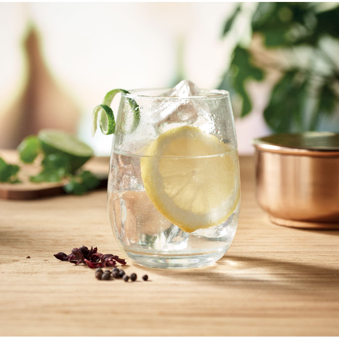 DILLY - Gerecycled glas 420 ml - met logo of onbedrukt bestellen