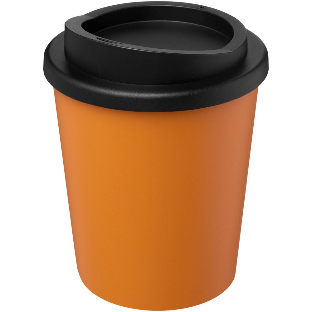 Americano® Espresso 250 ml gerecyclede geïsoleerde beker - kopen of bedrukken - Oranje, Zwart