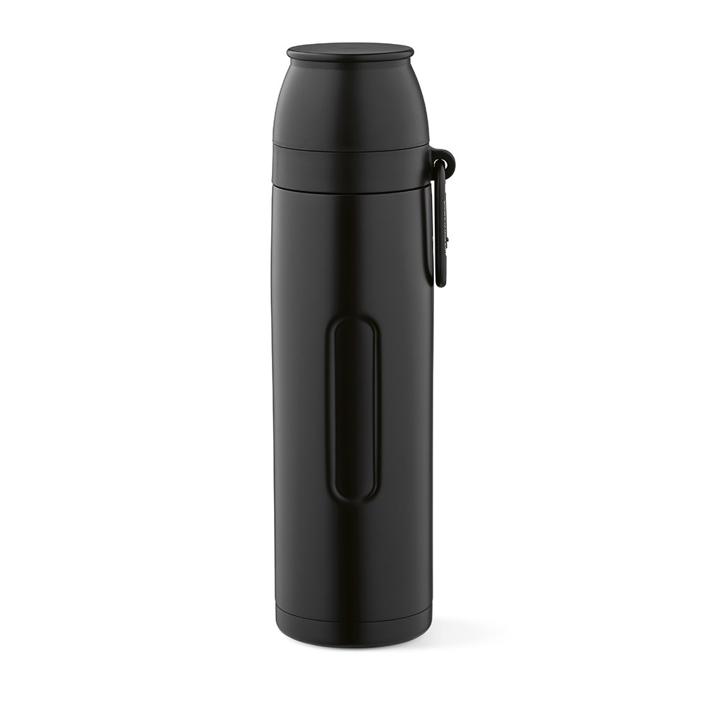 Flinders thermosfles gerecycled roestvrij staal 1080 ml - Zwart