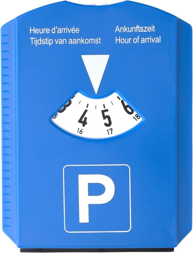 Kunststof 2-in 1 parkeerkaart Teddie - kopen of bedrukken