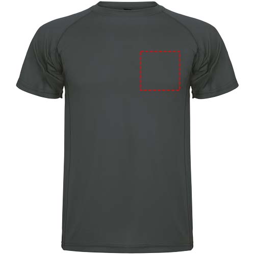 Montecarlo 150 g/m² sportshirt met korte mouwen voor heren