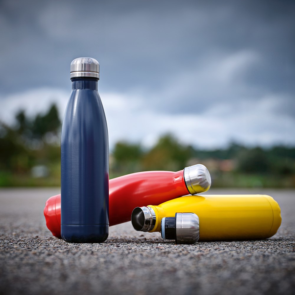 Mississippi 550 fles gerecycled roestvrij staal 535 ml - bedrukt of onbedrukt verkrijgbaar
