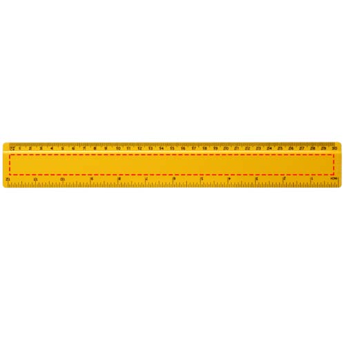 Renzo 30 cm kunststof liniaal