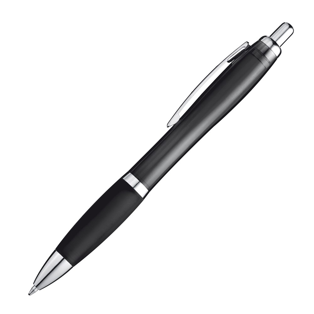 Pen met zilveren metalen clip