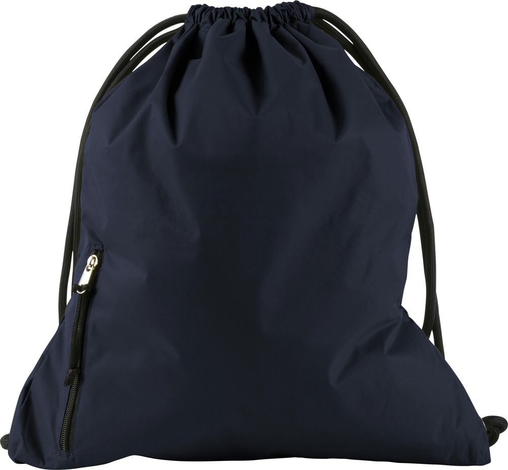 Pongee (190T) trekkoord rugzak Elise - voor bedrijven en relatiegeschenken - blauw