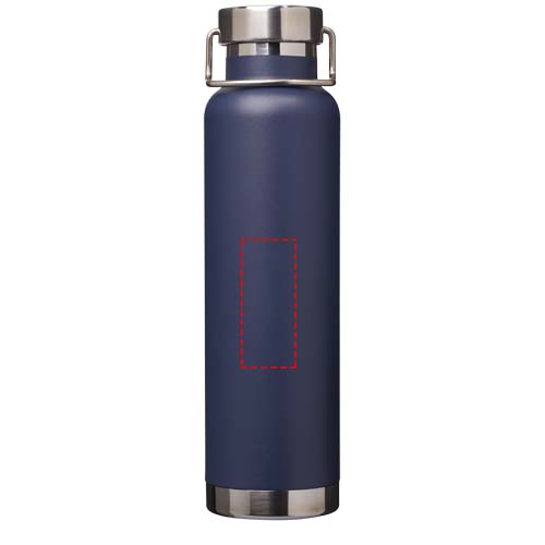 Thor 650 ml RCS gecertificeerde gerecyclede roestvrijstalen koperen vacuüm geïsoleerde waterfles 
