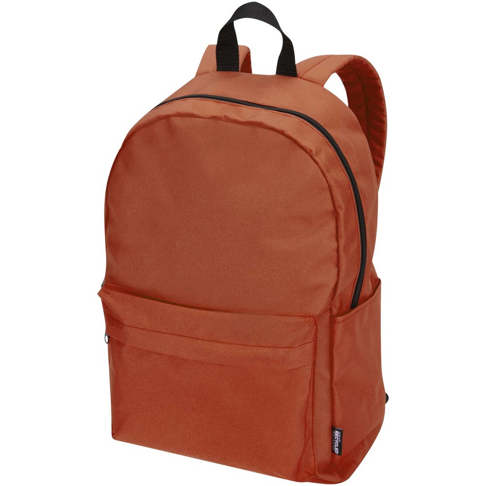 Byron 14 inch GRS gerecyclede city laptoprugzak 16 l - voor bedrijven en relatiegeschenken - Baksteen