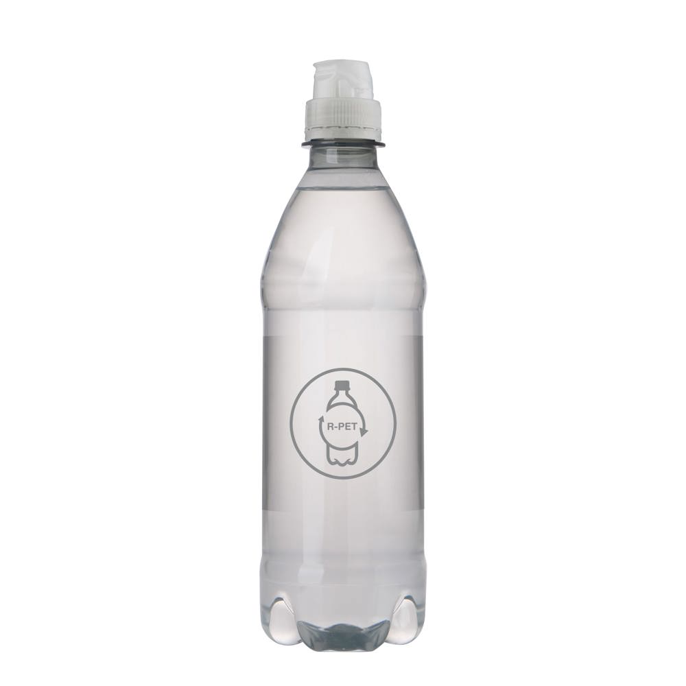 Bronwater 500 ml met sportdop - met logo of onbedrukt bestellen