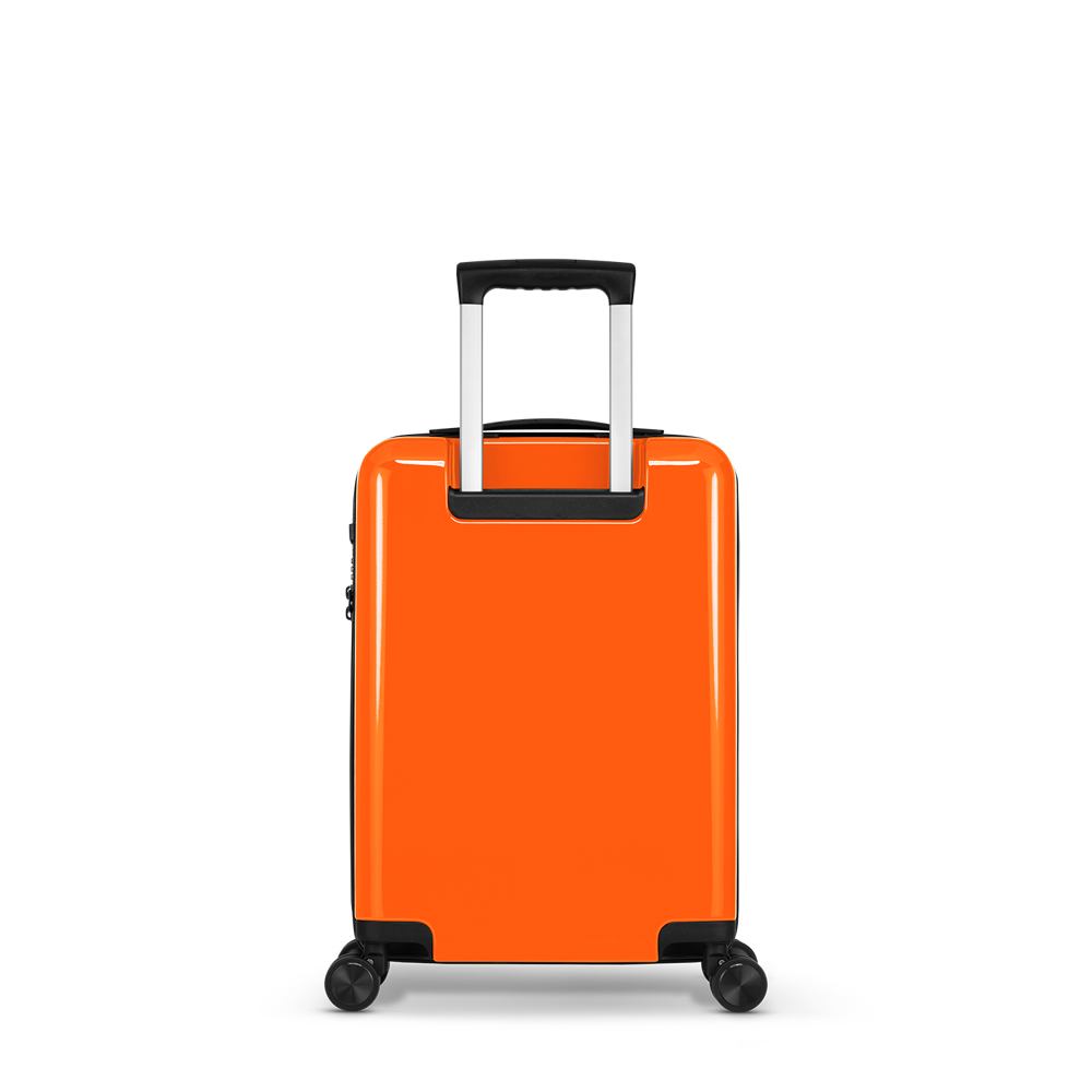 STICKERCASE® 20" Handbagage oranje - met gepersonaliseerde sticker en/of individuele namen
