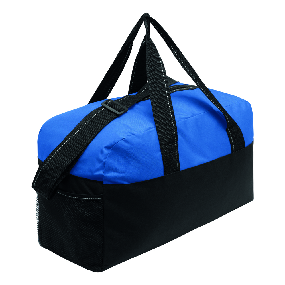 FITNESS - Sporttas - kopen of bedrukken - Blauw, Zwart