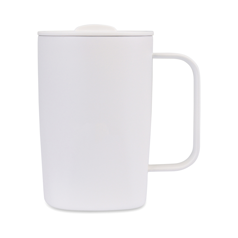Aviana™ Rowan RCS Recycled beker 450 ML - kopen of bedrukken - wit (± PMS White)