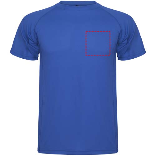 Montecarlo 150 g/m² sportshirt met korte mouwen voor heren