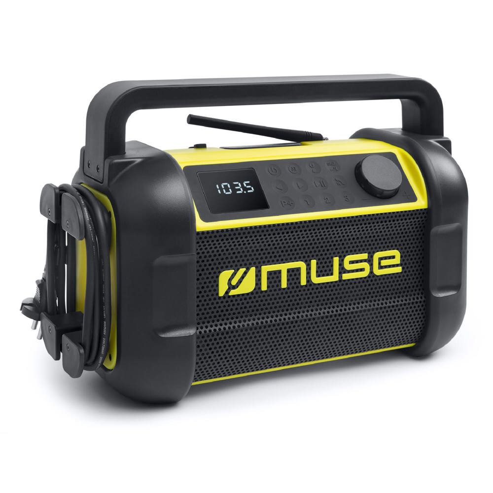 M-928 | Muse bouwradio met Bluetooth 20W met FM-radio