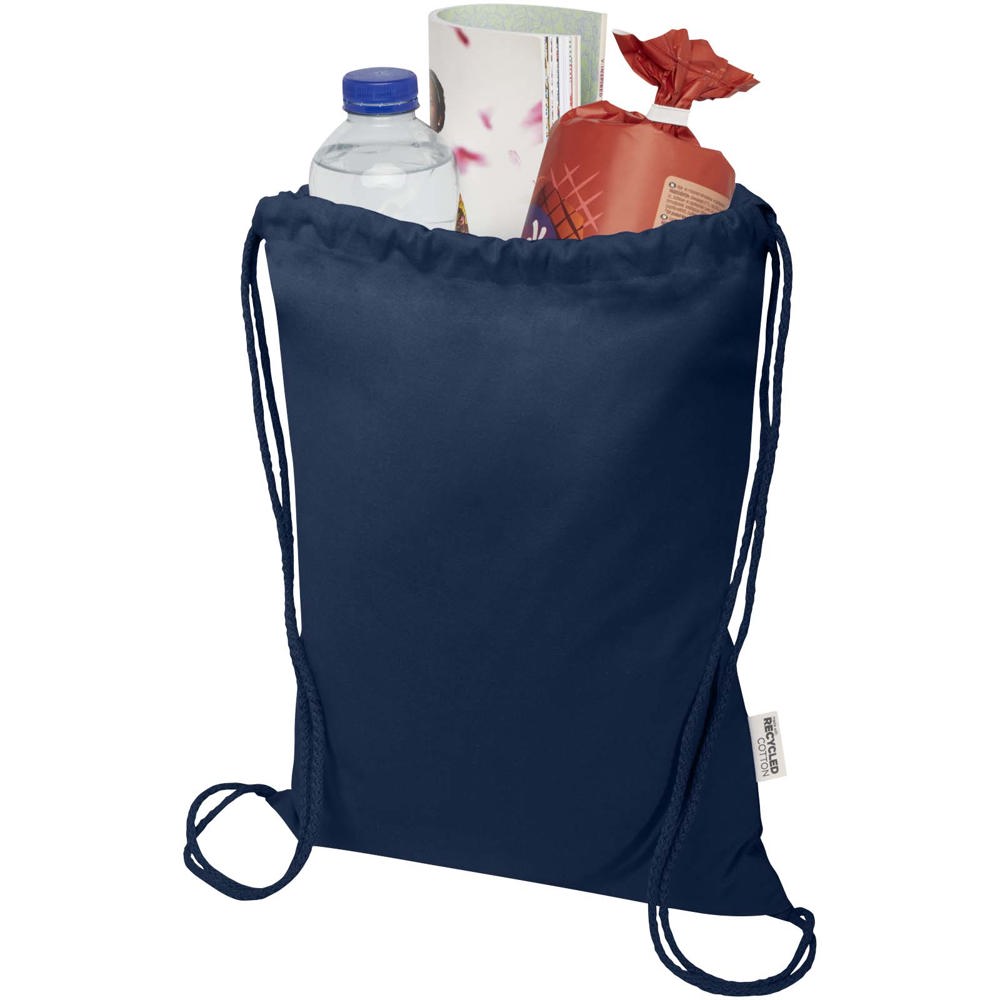 Oregon Blend 140 g/m² GRS gerecyclede tas met trekkoord 5 l