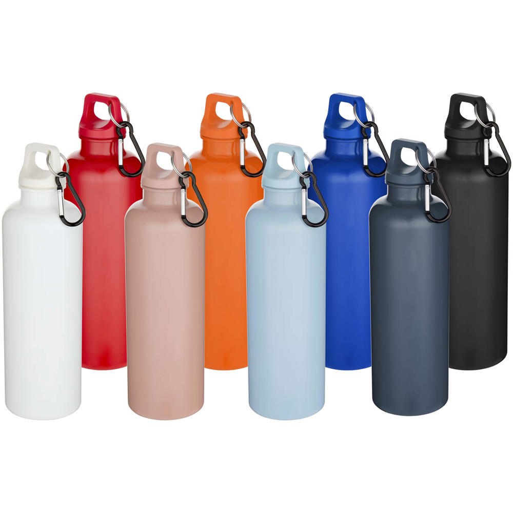 Oregon 750 ml effen RCS gerecycleerde plastic drinkfles met karabijnhaak