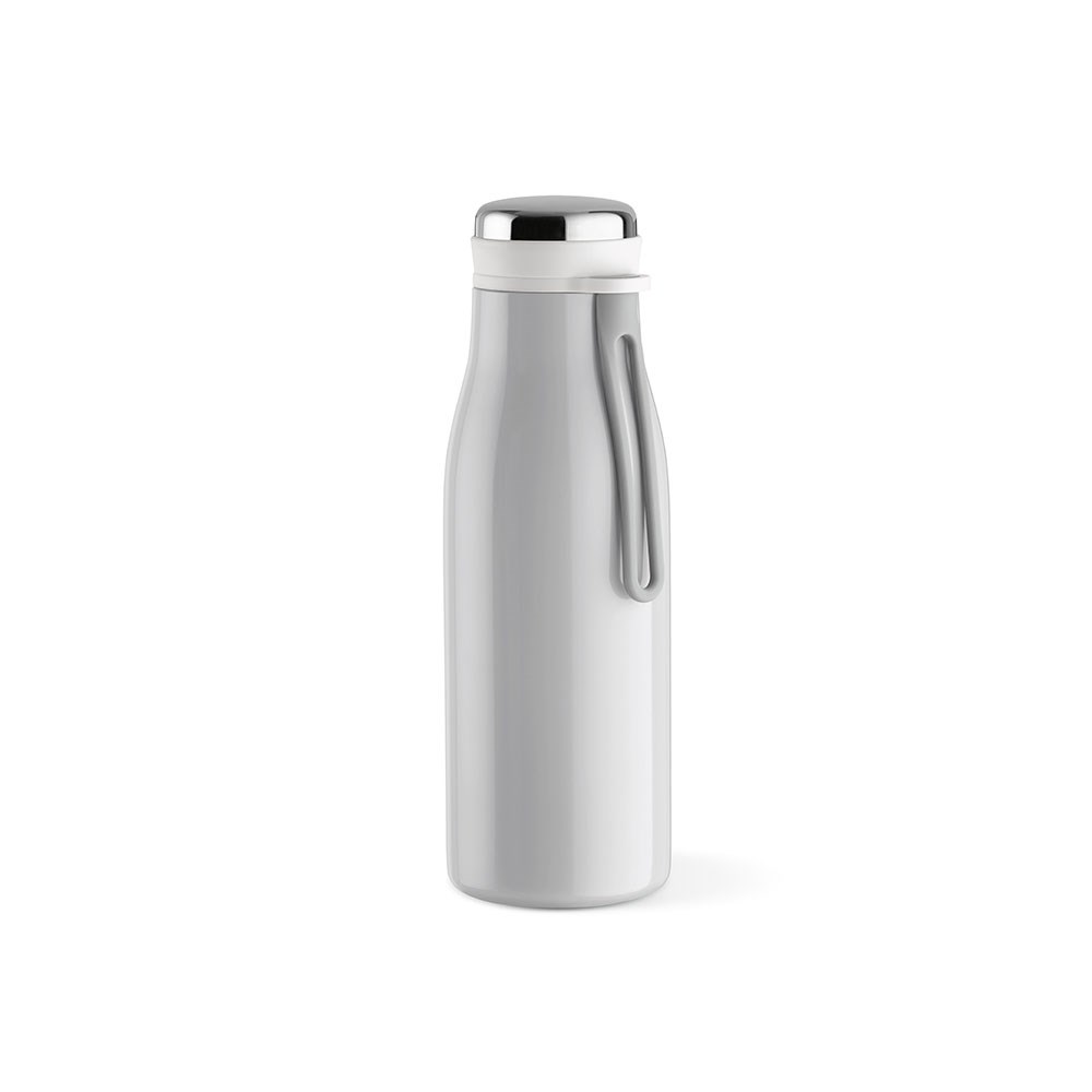 Arkansas 350 fles gerecycled roestvrij staal 400 ml - Lichtgrijs