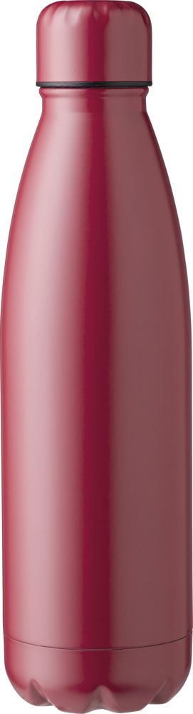 RVS fles (700 ml) Makayla - voor bedrijven en relatiegeschenken - bordeaux