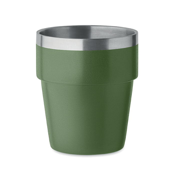 ACERITO - Dubbelwandige beker 250ml - kopen of bedrukken - Donker Marinegroen