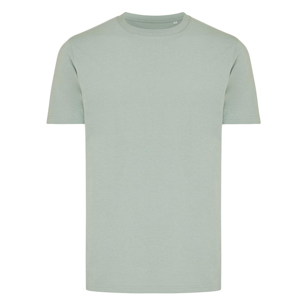 IQONIQ Brett gerecycled katoen t-shirt - kopen of bedrukken - iceberg green (± PMS 15-5205 TCX)