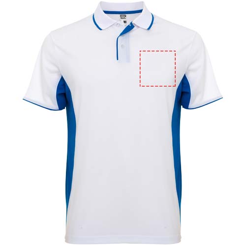 Montmelo 150 g/m² unisex sportpolo met korte mouwen