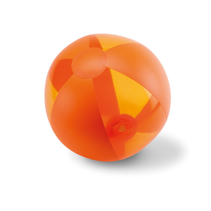 AQUATIME - Opblaasbare strandbal - voor bedrijven en relatiegeschenken - oranje