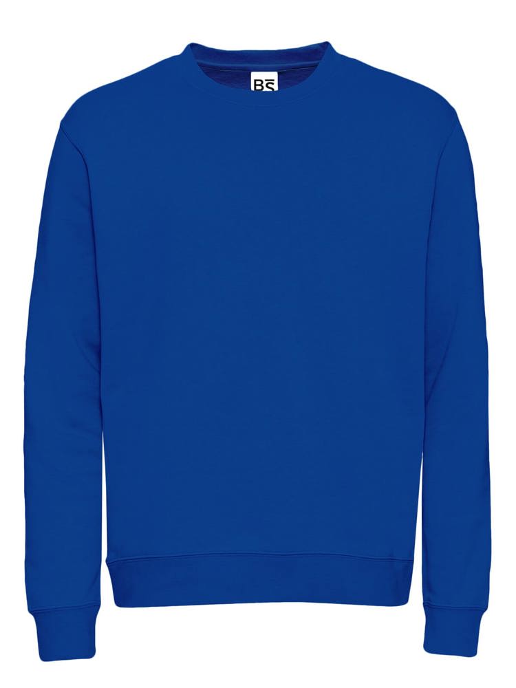 BS Atlas sweater, 280 gr/m² - met logo of onbedrukt bestellen - Kobaltblauw (PMS 2145C)