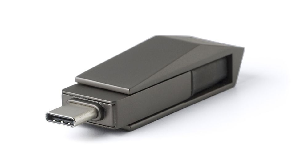 Zinklegering USB-stick Dorian - kopen of bedrukken