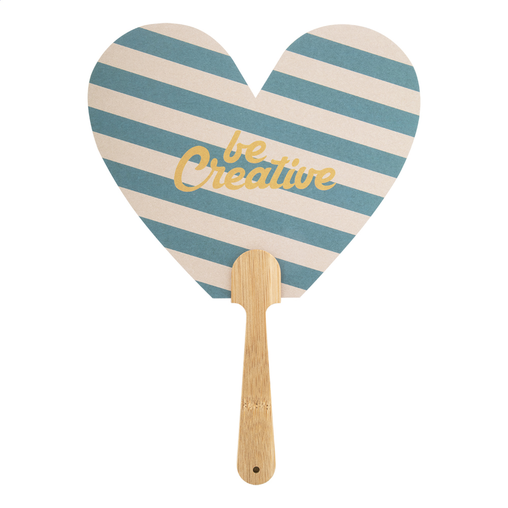 Digibreeze Eco - custom made waaier - voor bedrijven en relatiegeschenken - Natuurlijk