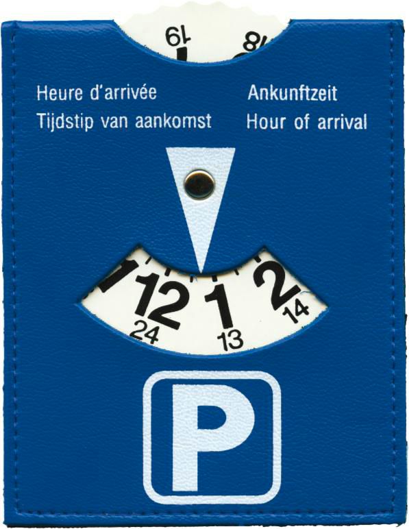 PVC parkeerschijf Donovan - kopen of bedrukken