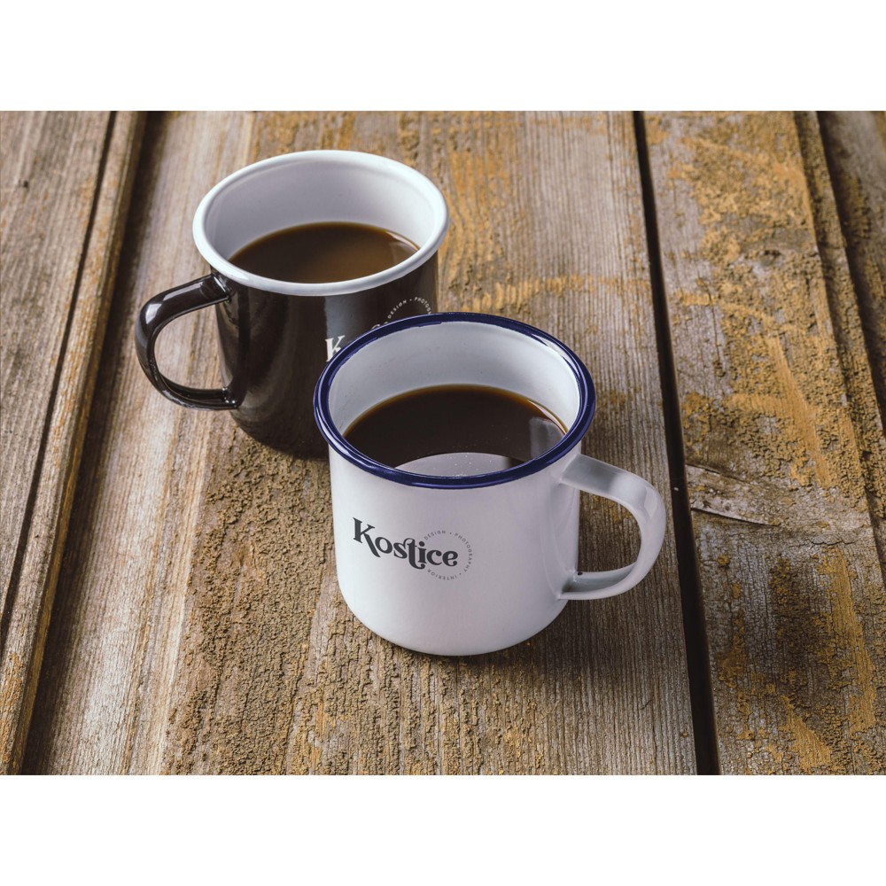 Retro Emaille Mok 350 ml