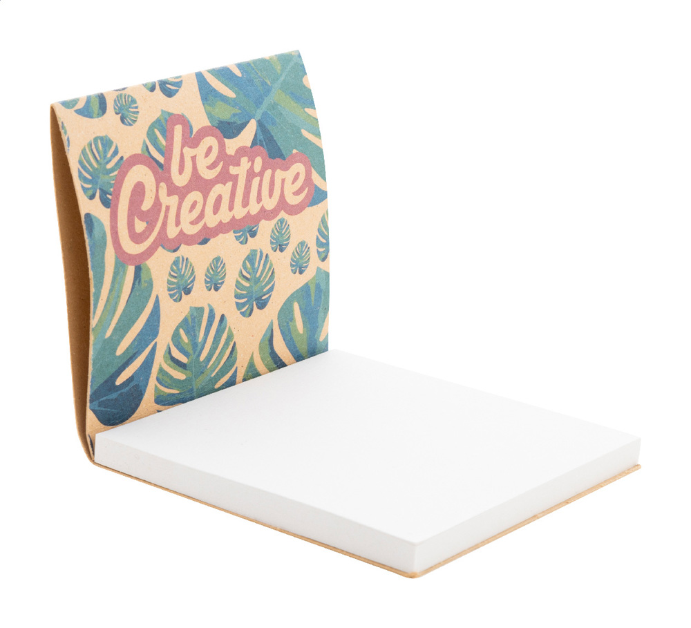 CreaStick Sign Eco - custom made sticky notitieblok - met logo of onbedrukt bestellen