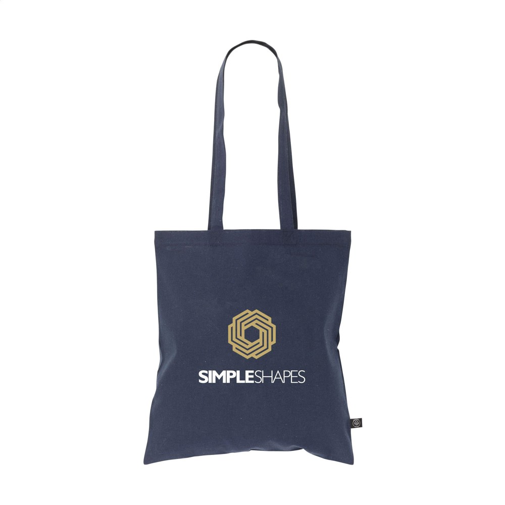 Shoppy Colour Bag GRS Recycled Cotton (150 g/m²) tas - navy