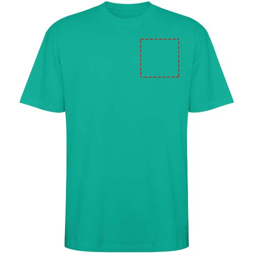 Bull 210 g/m² oversized unisex T-shirt met korte mouwen