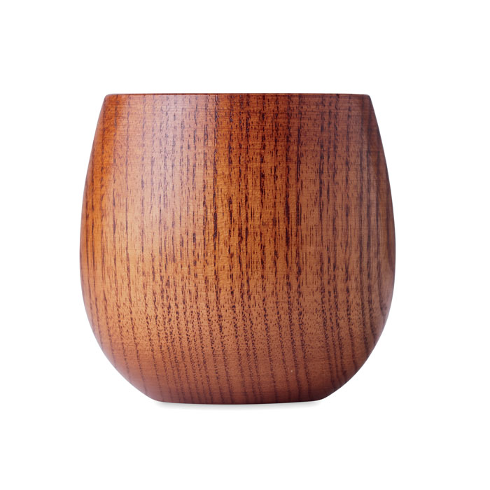 OVALIS - Eikenhouten beker 250 ml