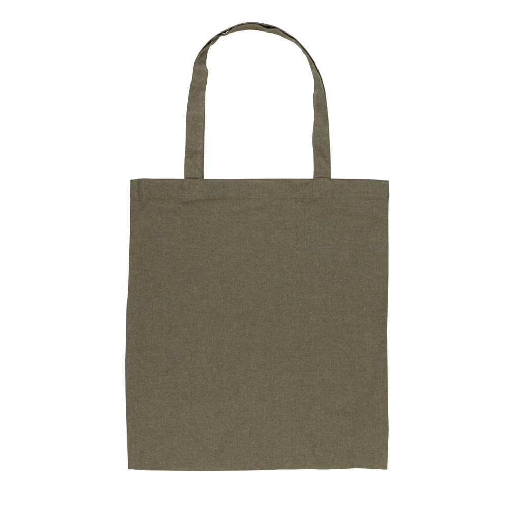 Impact AWARE™ gerecycled katoenen draagtas 145gsm