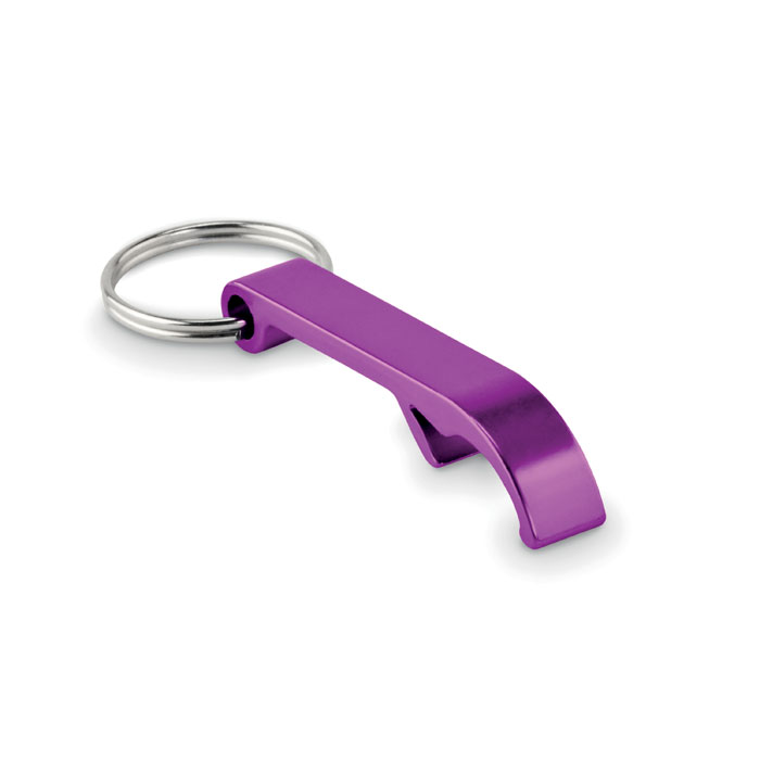 OVIKEY - Sleutelhanger aluminium - voor bedrijven en relatiegeschenken - violet