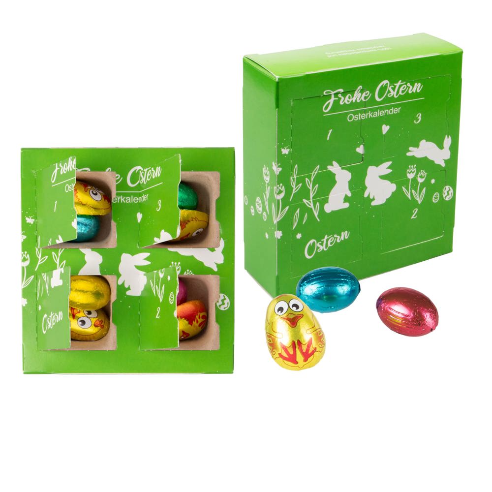 4 vaks Pasen countdown kalender - voor bedrijven en relatiegeschenken