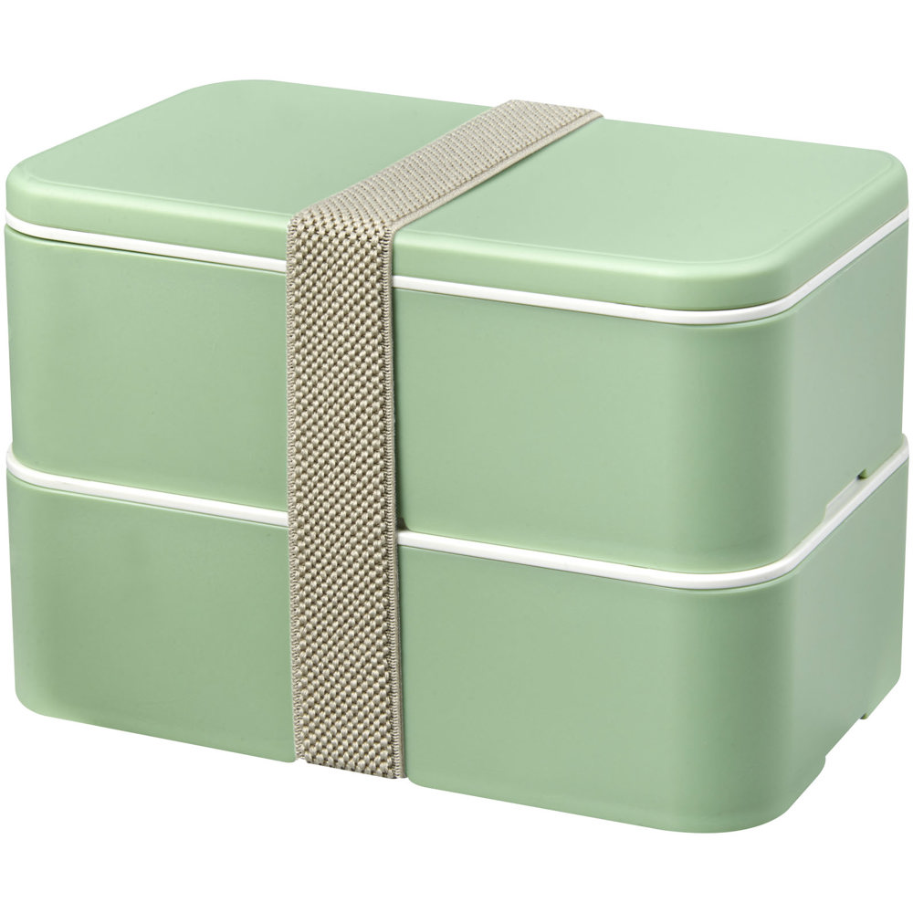 MIYO Renew 700+700 ml dubbellaagse lunchbox - bedrukt of onbedrukt verkrijgbaar