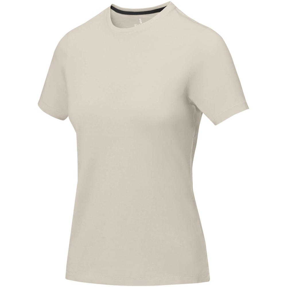Nanaimo dames t-shirt met korte mouwen - bedrukt of onbedrukt verkrijgbaar - Zandsteen