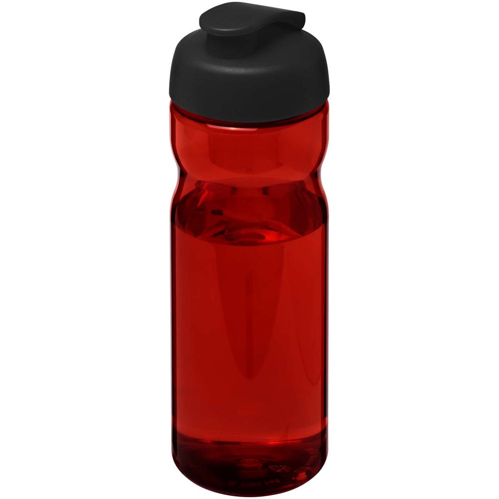 H2O Active® Eco Base 650 ml sportfles met kanteldeksel - kopen of bedrukken - Rood, Zwart