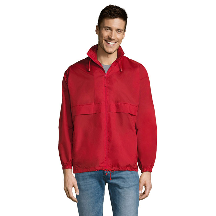 SURF - SURF Windjack Unisex - bedrukt of onbedrukt verkrijgbaar - Rood