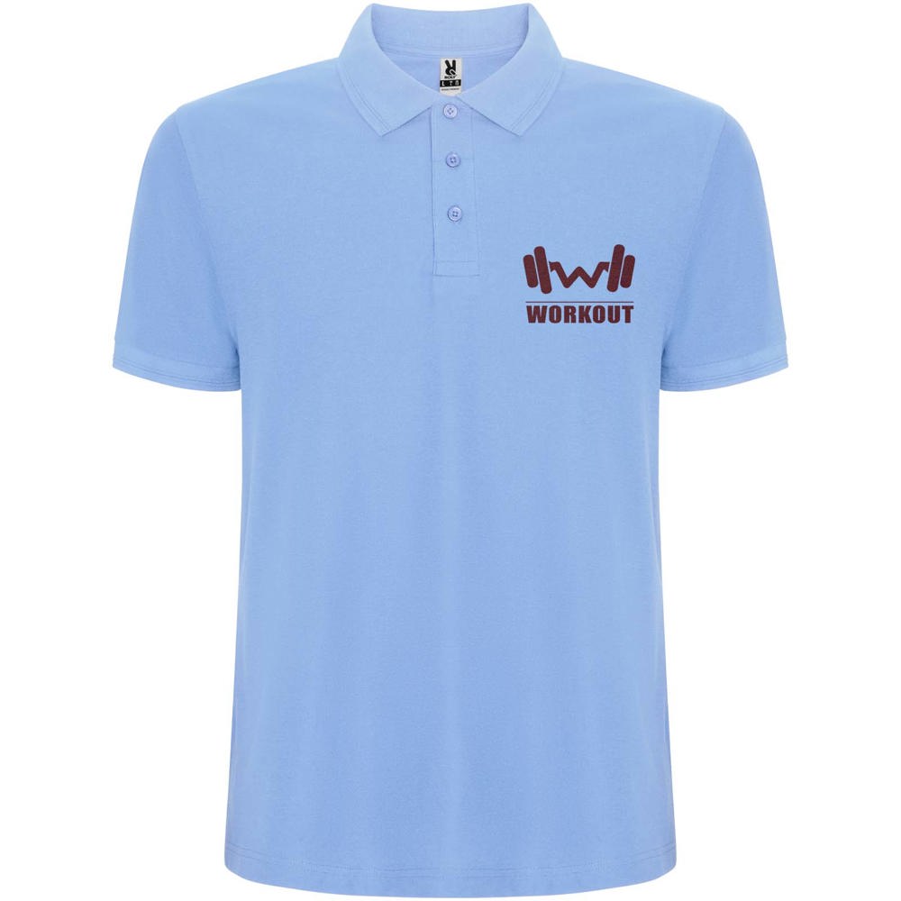 Pegaso Premium 220 g/m² herenpolo met korte mouwen