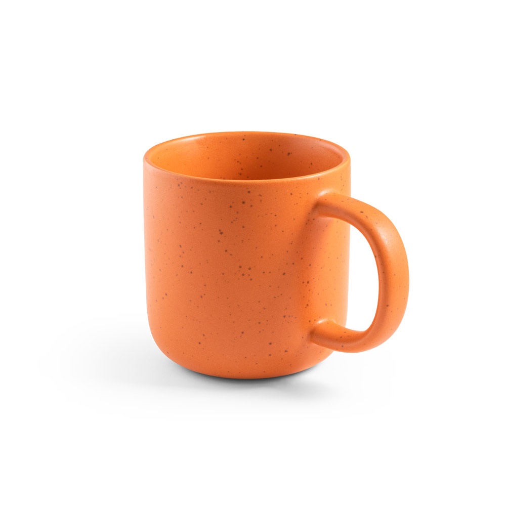 COFFEE CONSTELLATION. Keramische koffiemok 75 mL - bedrukt of onbedrukt verkrijgbaar - Oranje