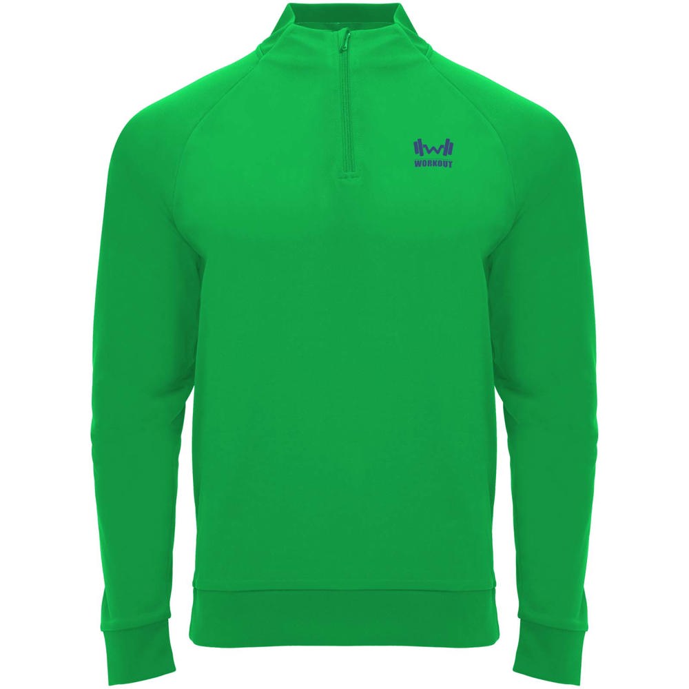 Epiro 200 g/m² sweatshirt met lange mouwen en kwartrits voor kinderen
